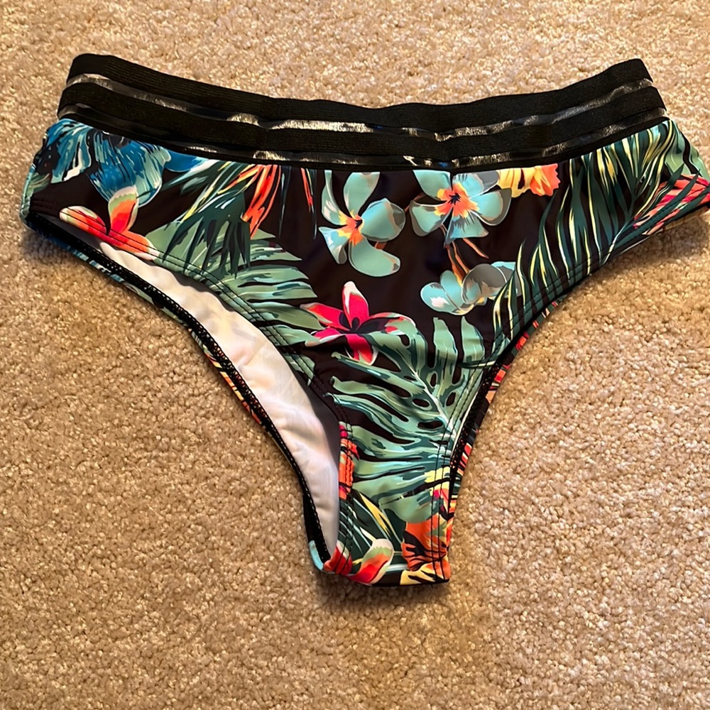 Shein Tropical Bikini Bottom